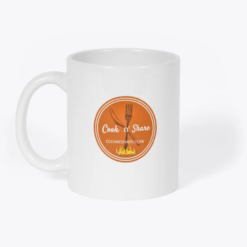 Cook n' Share White Coffe Mug